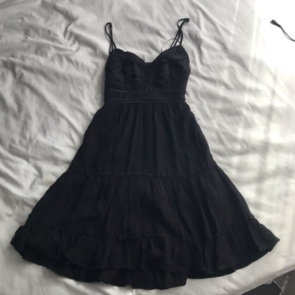 Black Women's Black Summer Dress (NWOT)